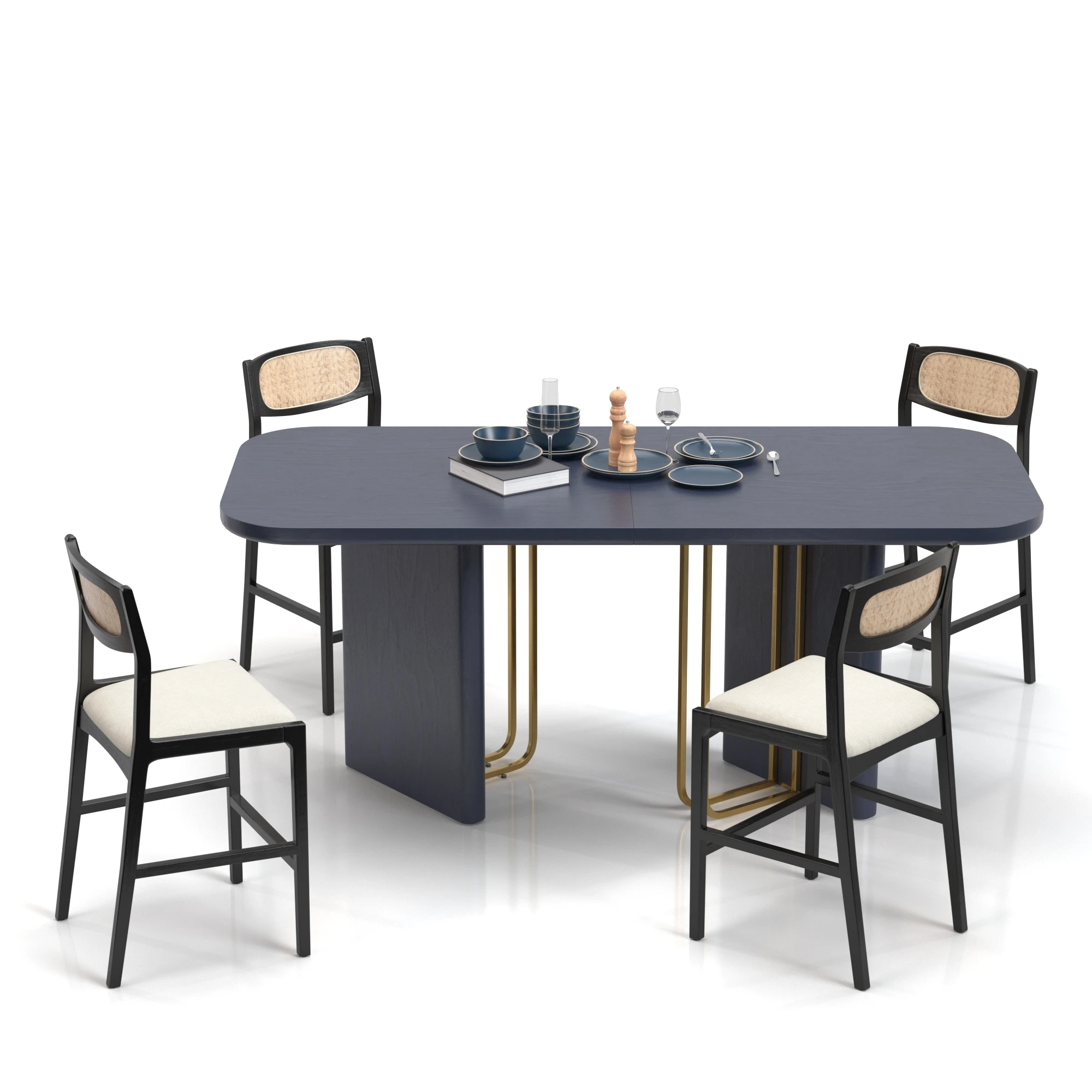 Dining Set 11 3D Model_05